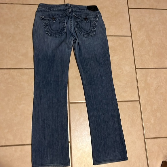 True religion jeans 32 waist. 32 inseam. Cute! - Picture 4 of 6